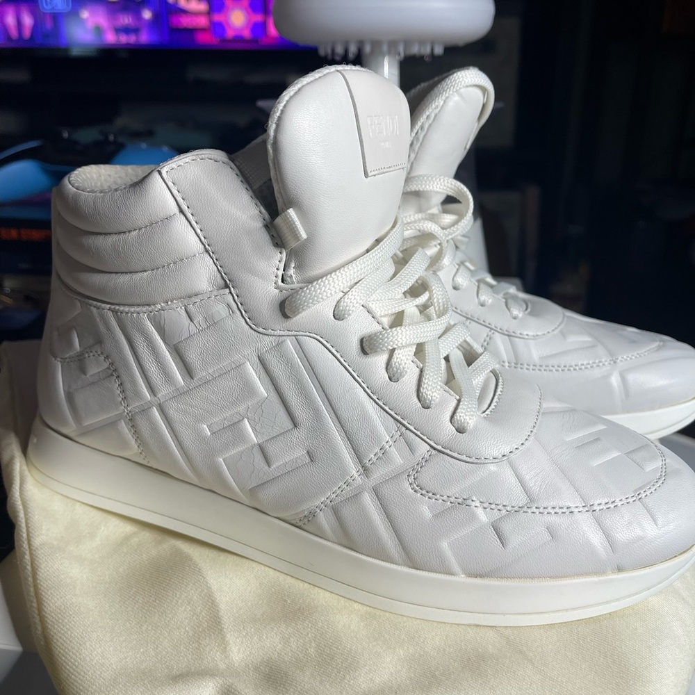 Authentic Fendi High Top Sneakers